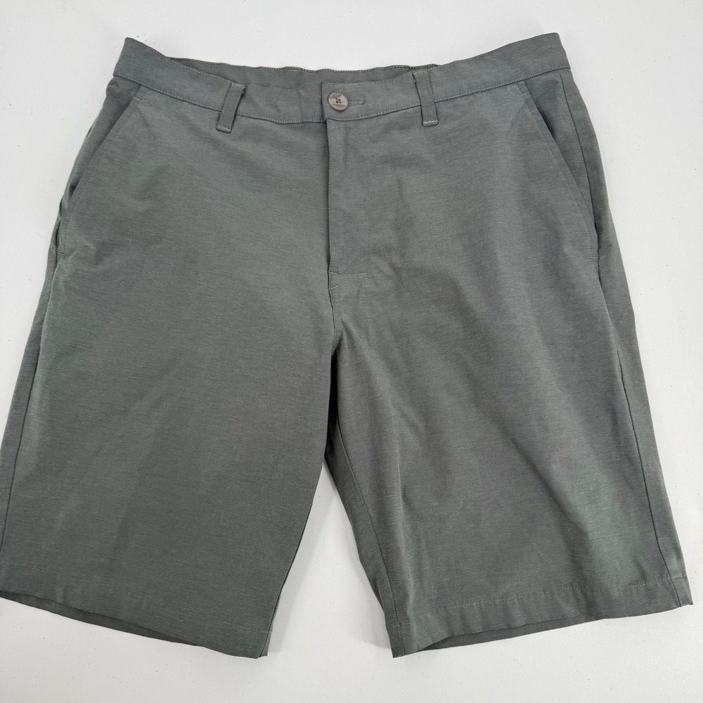 Callaway‎ Mens Gray Golf Chino Shorts Size 34 Stretch Performance Casual